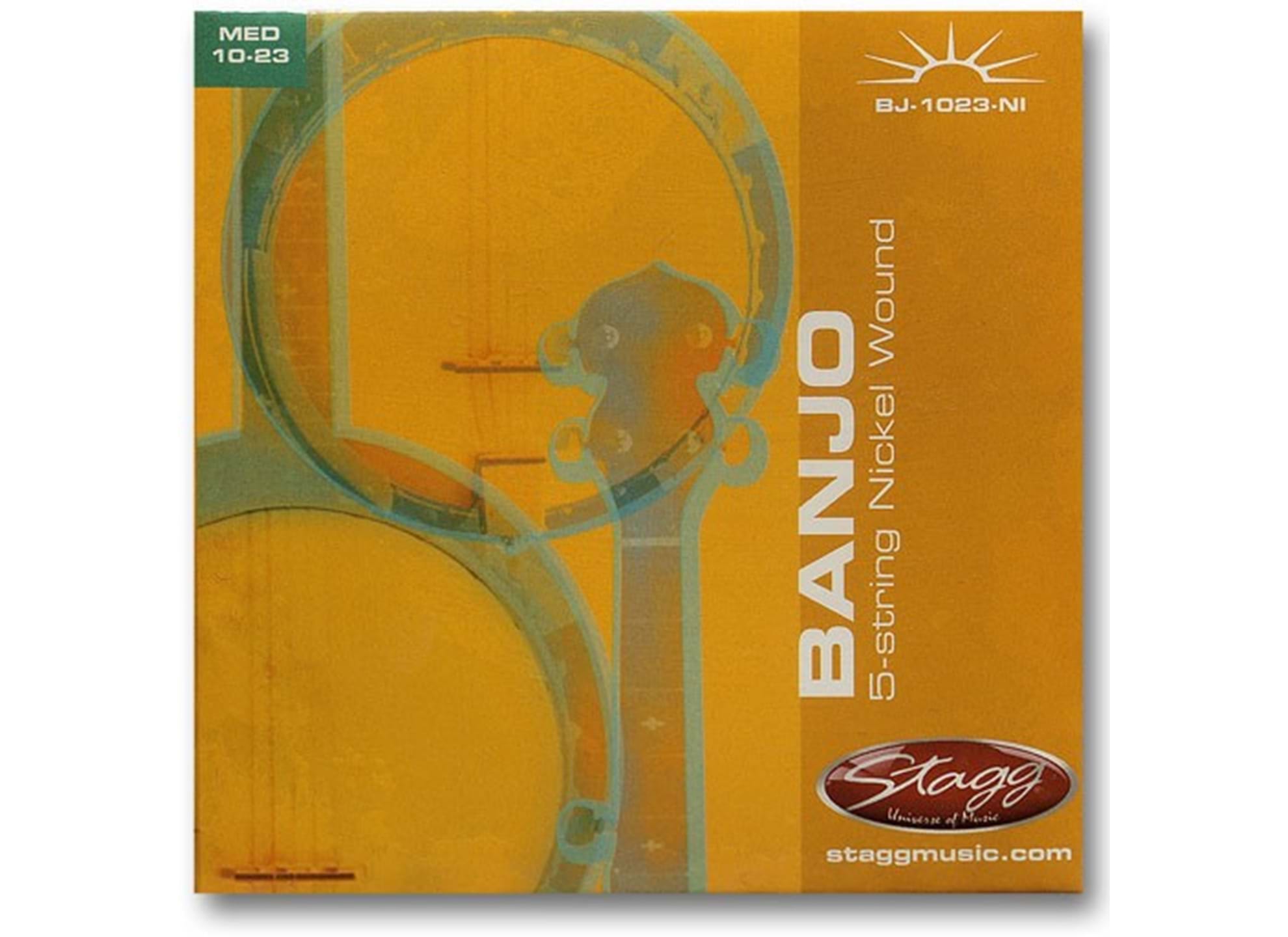 Banjo 5-Str Set/Nickel/Med Lt